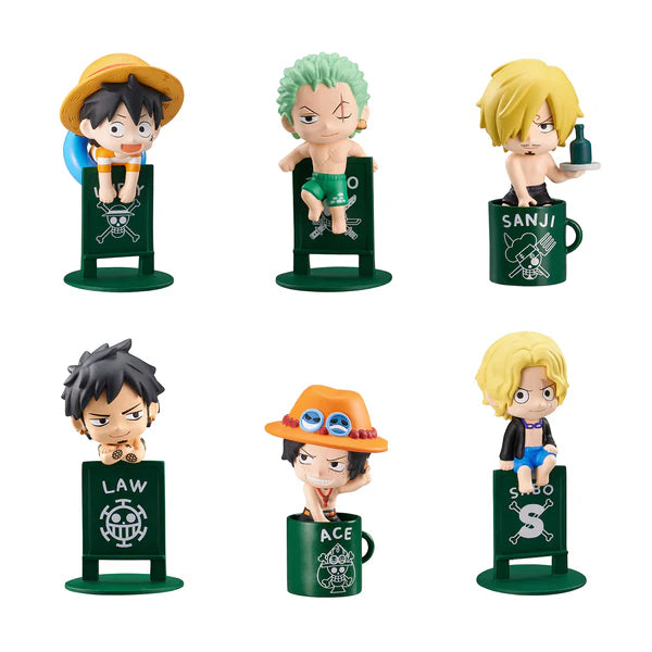 ONE PIECE Ochatomo Series Pirates on Vacation Megahouse Action Figure