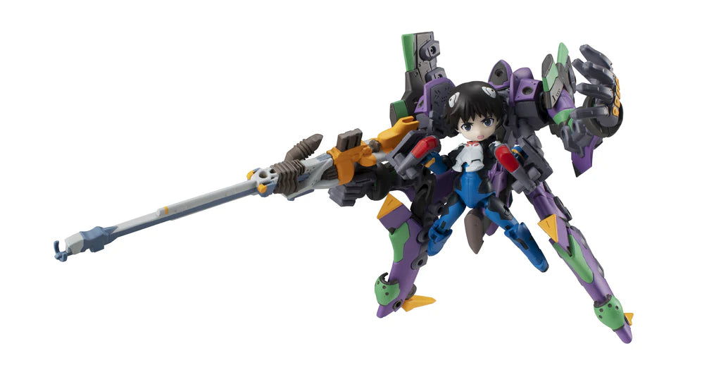 Shinji Ikari & Evangelion Unit-01 Desktop Army MegaHouse Action Figure