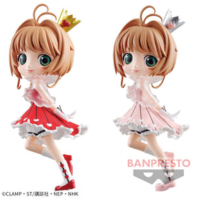Sakura Kinomoto Qposket Vol.1 Clear Card Arc Bandai Banpresto Action Figure