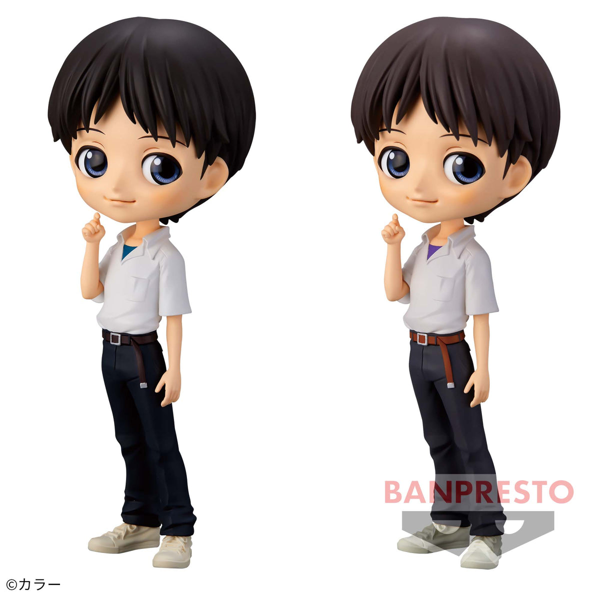 Shinji Ikari Qposket Rebuild of Evangelion Bandai Banpresto Action Figure