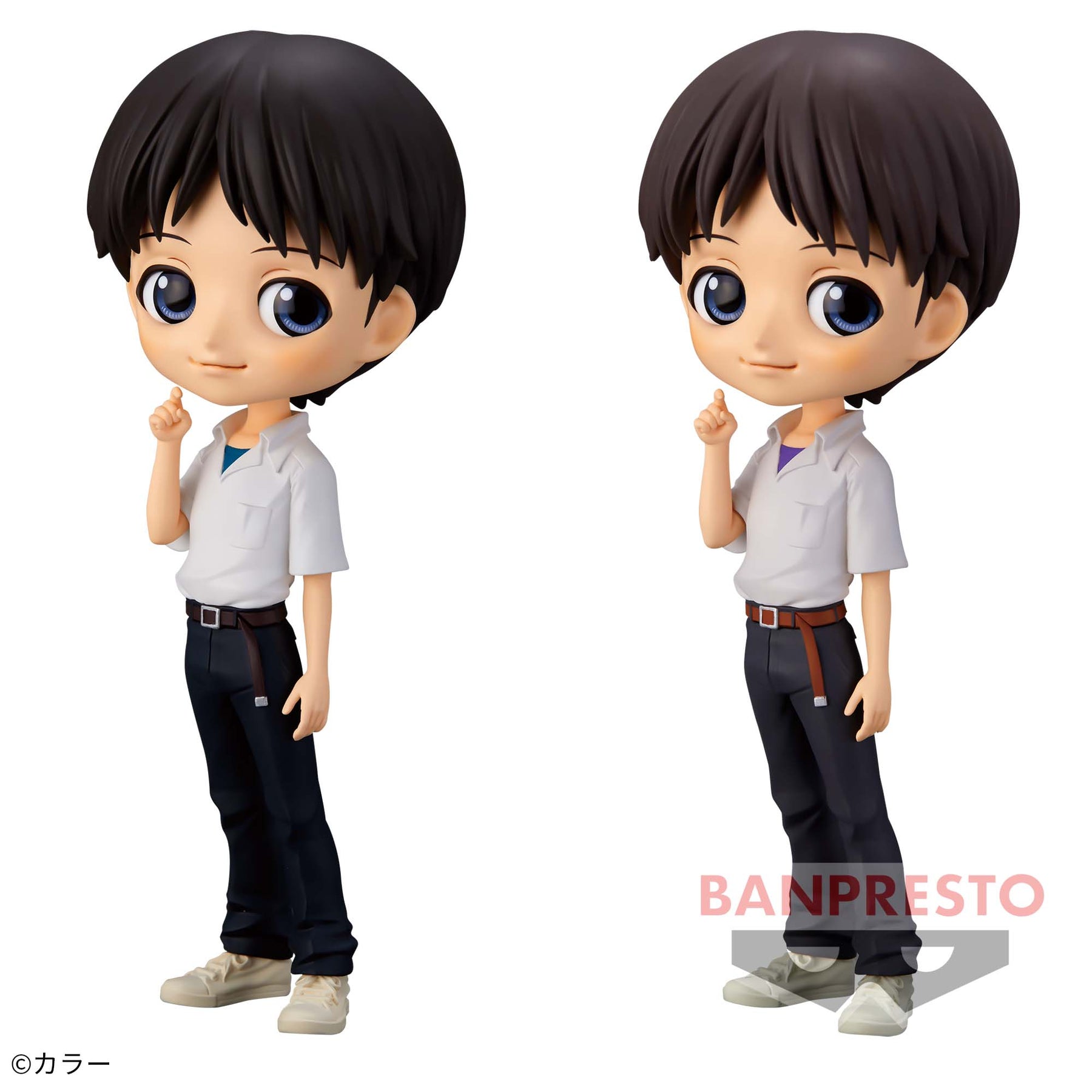 Shinji Ikari Qposket Rebuild of Evangelion Bandai Banpresto Action Figure