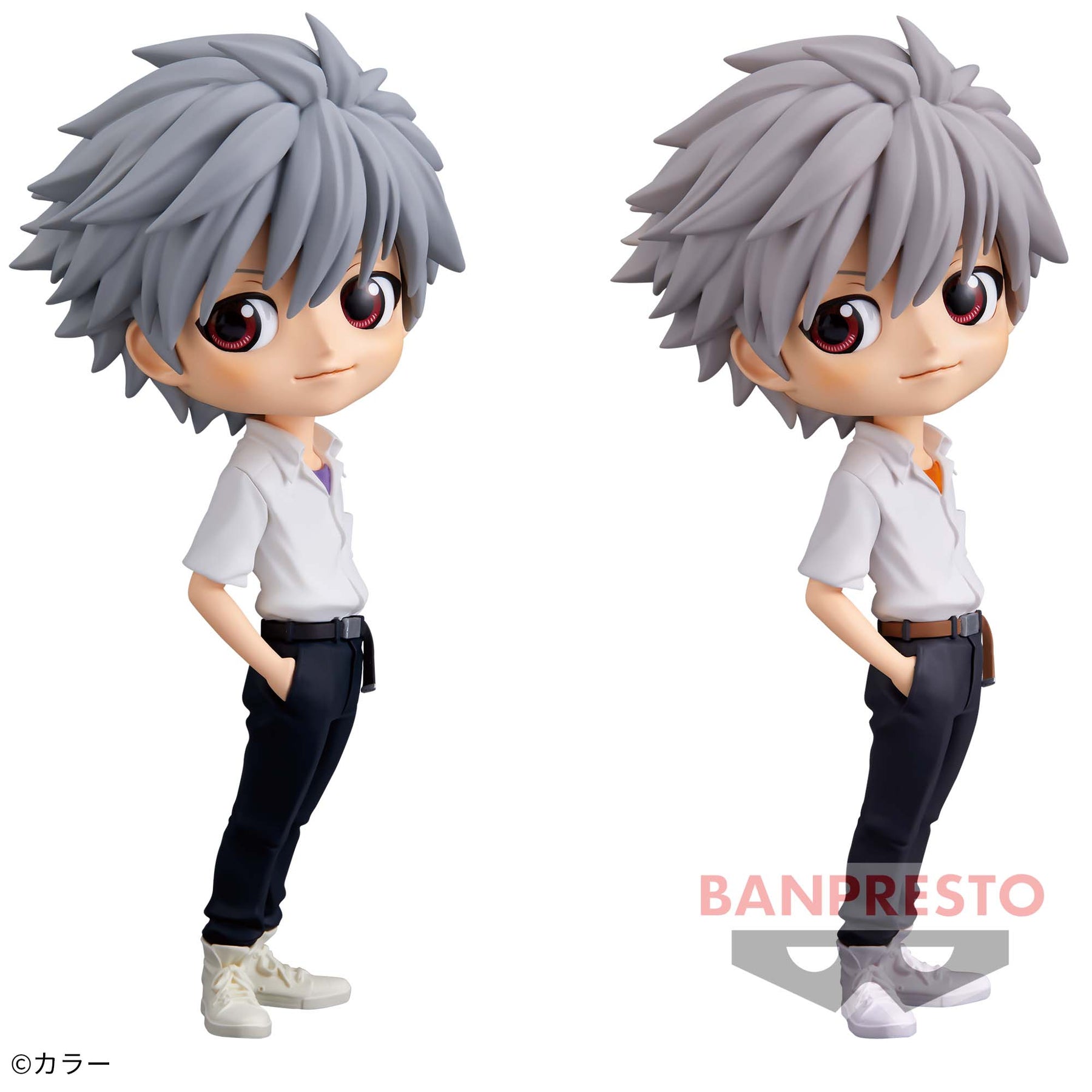 Kaworu Nagisa Qposket Rebuild of Evangelion Bandai Banpresto Action Figure