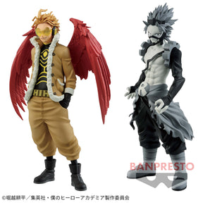 Hawks & Eijiro Kirishima Black & White Age of Heroes Bandai Banpresto Action Figure