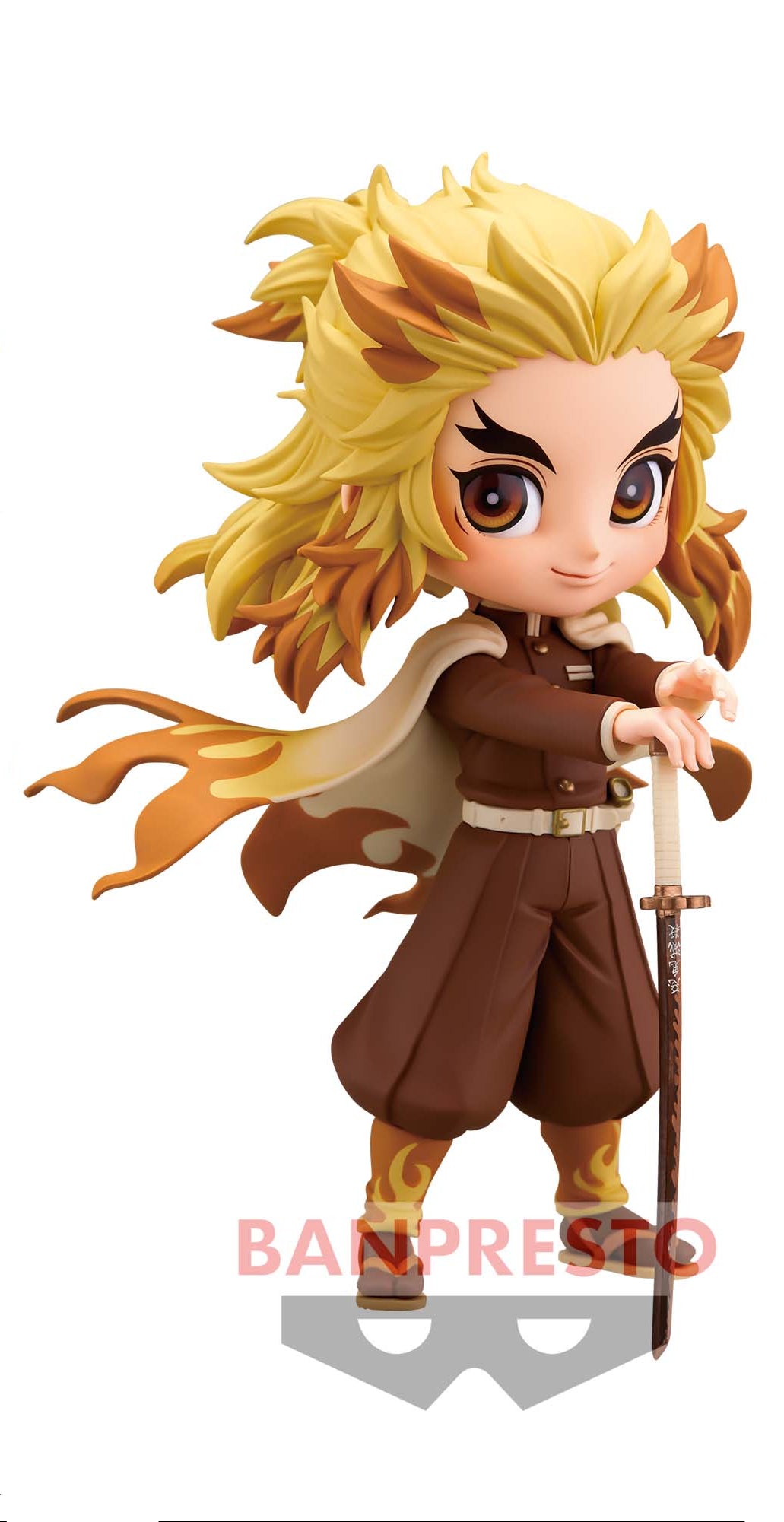 Kyojuro Rengoku Sepia Color Qposket Bandai Banpresto Action Figure