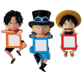 Ace, Sabo & Luffy Chiririn Friends Ichiban Kuji Action Figure