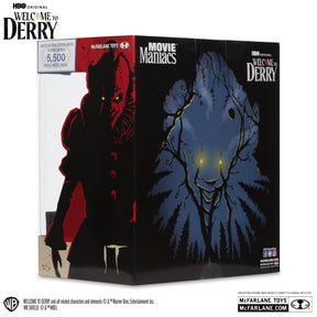 Pennywise Welcome to Derry Movie Maniacs Gold Label McFarlane Toys Action Figure