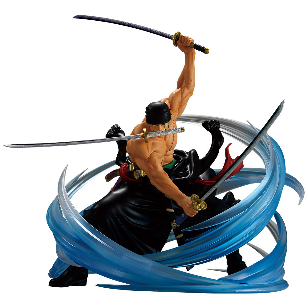 Roronoa Zoro Black Rope Tornado SUMISHIKIKAIGI Ichiban Kuji Action Figure
