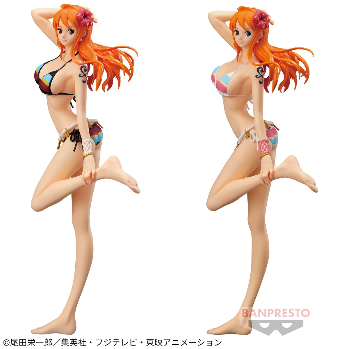 Nami Glitter & Glamours Color Walk Style Bandai Banpresto Action Figure