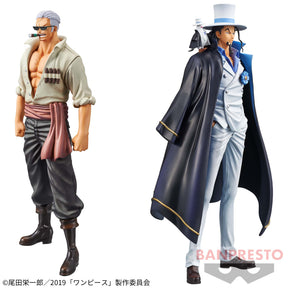 Smoker & Rob Lucci Stampede DXF The Grandline Men Vol.3 Bandai Banpresto Action Figure