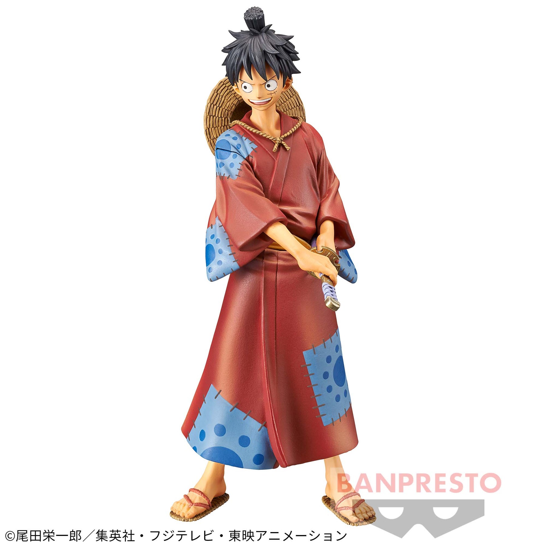 Monkey D. Luffy DXF The Grandline Men País de Wano Vol.1 Bandai Banpresto Action Figure