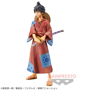Monkey D. Luffy DXF The Grandline Men País de Wano Vol.1 Bandai Banpresto Action Figure