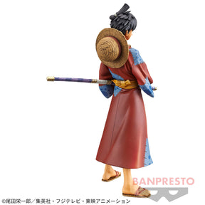 Monkey D. Luffy DXF The Grandline Men País de Wano Vol.1 Bandai Banpresto Action Figure