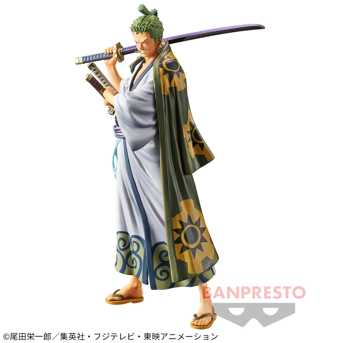 Roronoa Zoro DXF The Grandline Men País de Wano Vol.2 Bandai Banpresto Action Figure