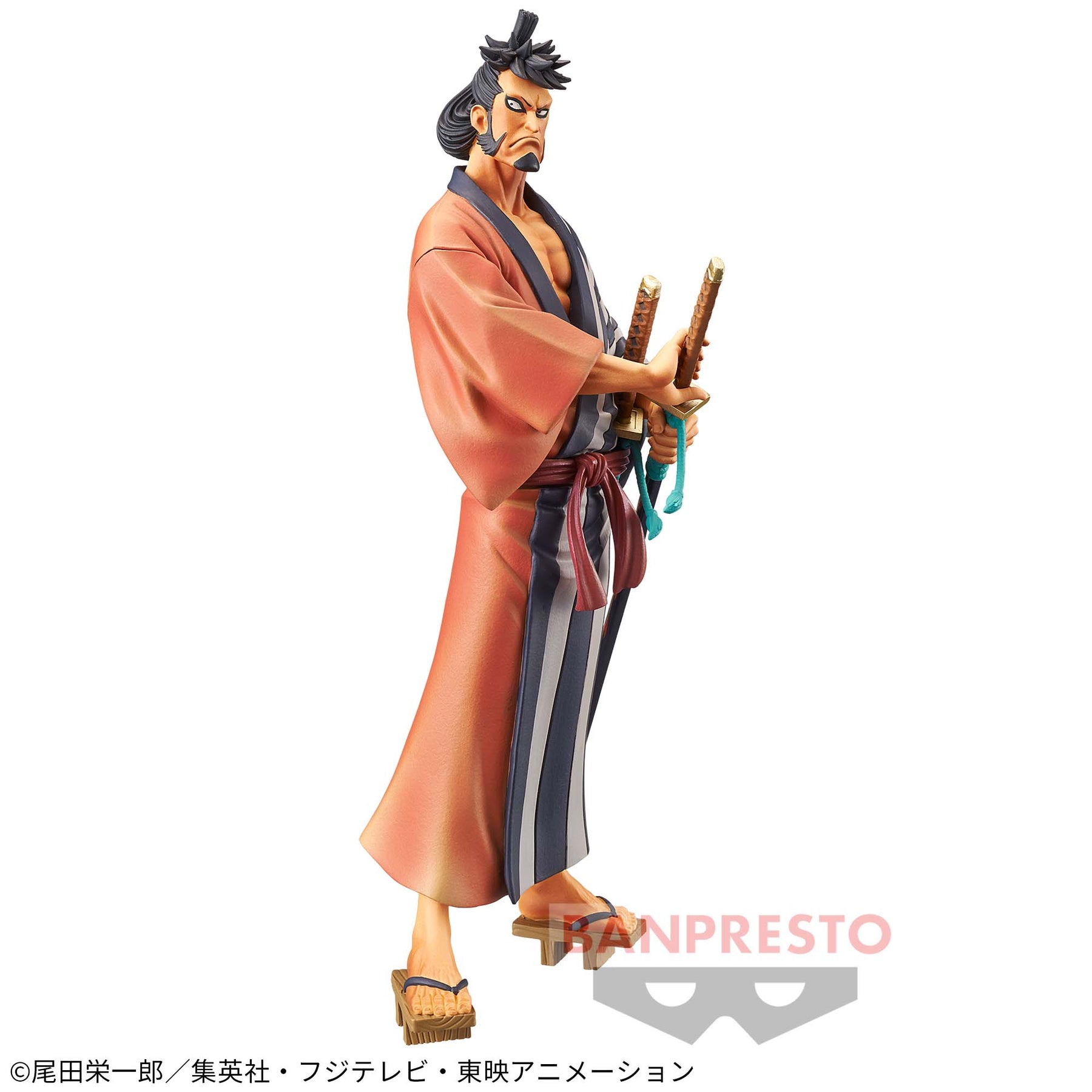 Kin'emon DXF The Grandline Men País de Wano Vol.4 Bandai Banpresto Action Figure