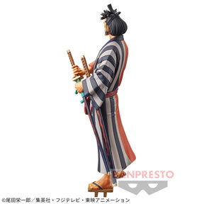 Kin'emon DXF The Grandline Men País de Wano Vol.4 Bandai Banpresto Action Figure