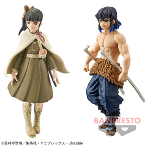 Kanao Tsuyuri Sepia Color & Inosuke Hashibira Kizuna no Sou vol.8 Bandai Banpresto Action Figure