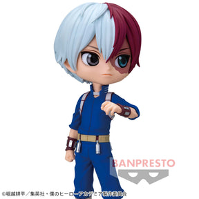 Shoto Todoroki Qposket Bandai Banpresto Action Figure