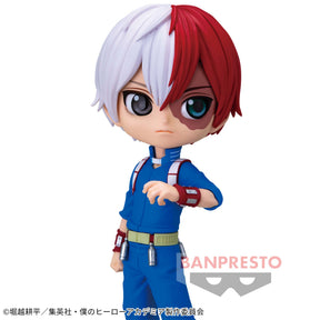 Shoto Todoroki Qposket Bandai Banpresto Action Figure