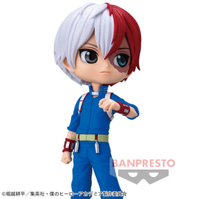 Shoto Todoroki Qposket Bandai Banpresto Action Figure