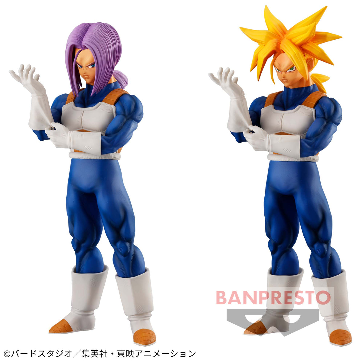 Trunks & Trunks Super Saiyajin Solid Edge Works The Shutsujin 2 Bandai Banpresto Action Figure