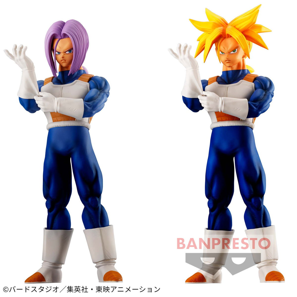 Trunks & Trunks Super Saiyajin Solid Edge Works The Shutsujin 2 Bandai Banpresto Action Figure