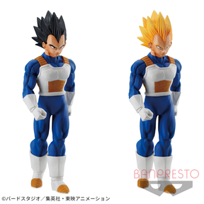 Vegeta & Vegeta Super Saiyajin Solid Edge Works The Shutsujin 3 Bandai Banpresto Action Figure