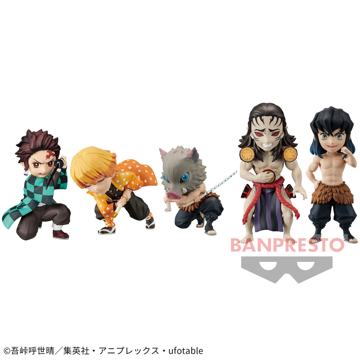 Set de Miniaturas Demon Slayer WCF vol.3 Bandai Banpresto Action Figure