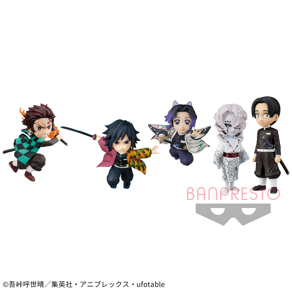 Set de Miniaturas Demon Slayer WCF vol.4 Bandai Banpresto Action Figure