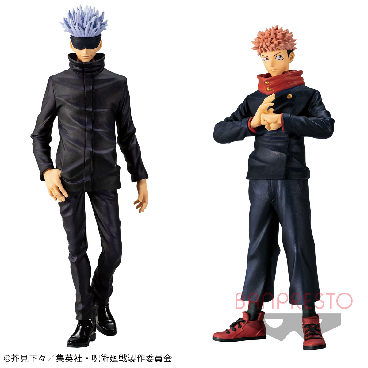 Gojo Satoru & Yuji Itadori Jukon no Kata Bandai Banpresto Action Figure