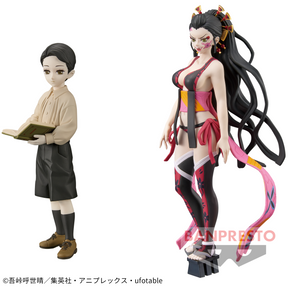 Kibutsuji Muzan Sepia Color & Daki Oni no Sou vol.7 Bandai Banpresto Action Figure