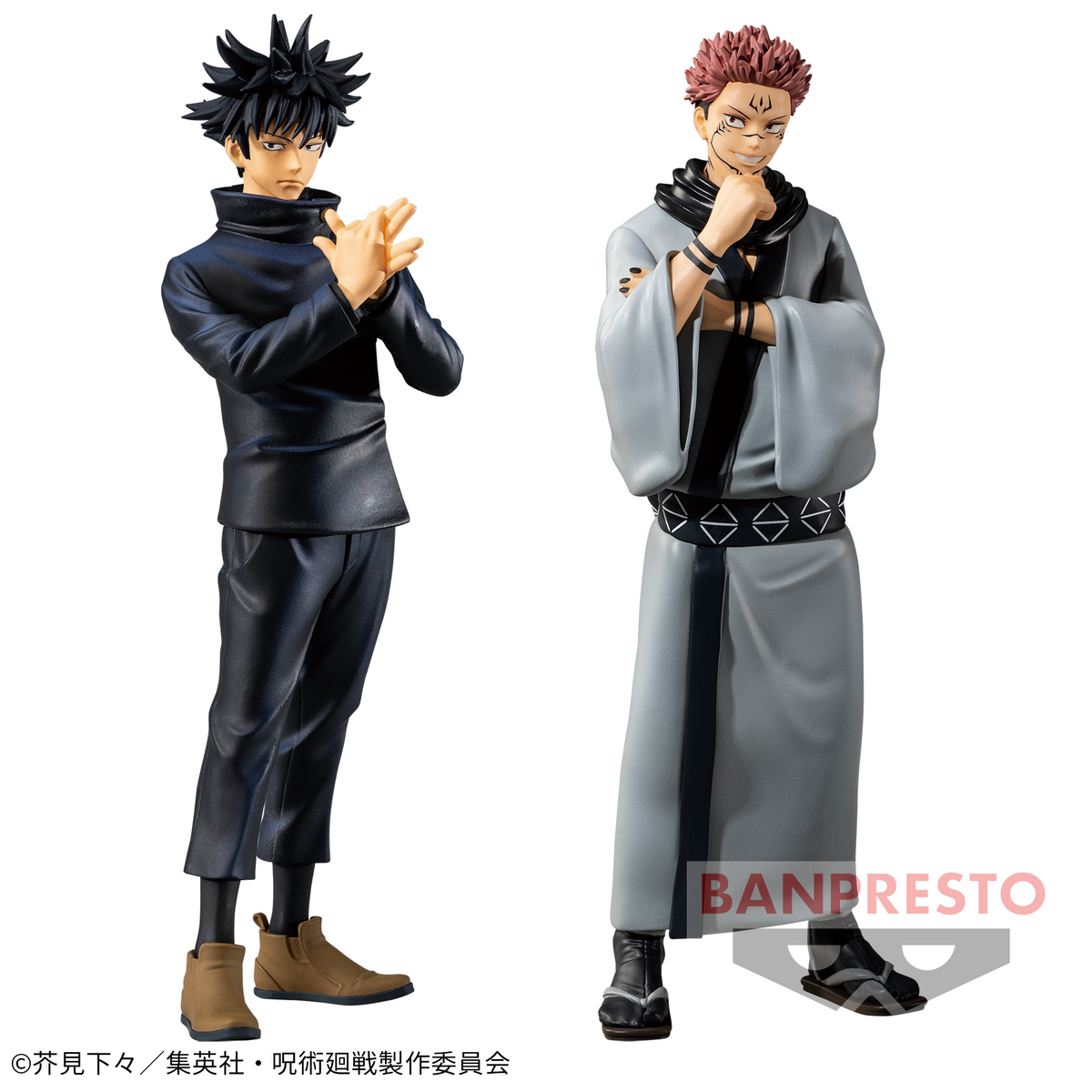 Megumi Fushiguro & Ryomen Sukuna Jukon no Kata Bandai Banpresto Action Figure