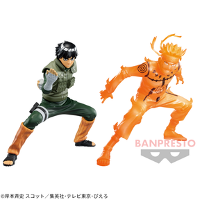 Rock Lee & Naruto Uzumaki Vibration Stars Bandai Banpresto Action Figure