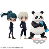 Maki Zenin / Toge Inumaki / Panda Qposket Petit Vol.2 Bandai Banpresto Action Figure