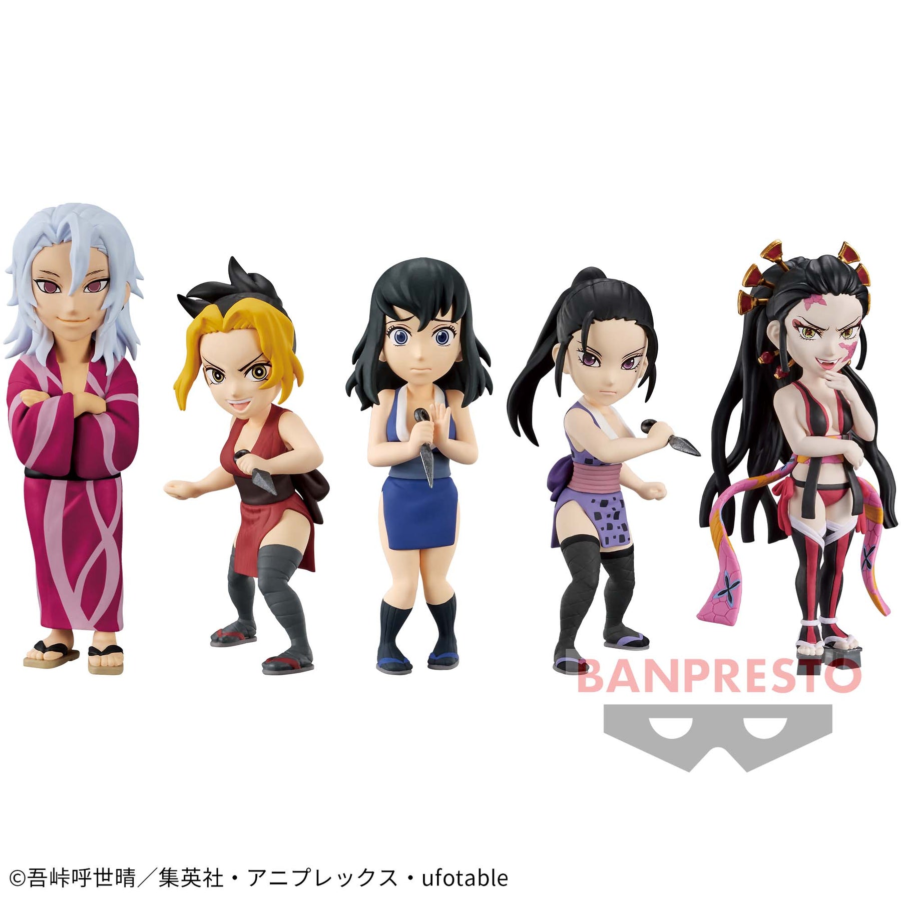 Set de Miniaturas Demon Slayer WCF Vol.9 Bandai Banpresto Action Figure