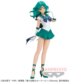 Super Sailor Neptune Glitter & Glamours Sailor Moon Eternal Bandai Banpresto Action Figure