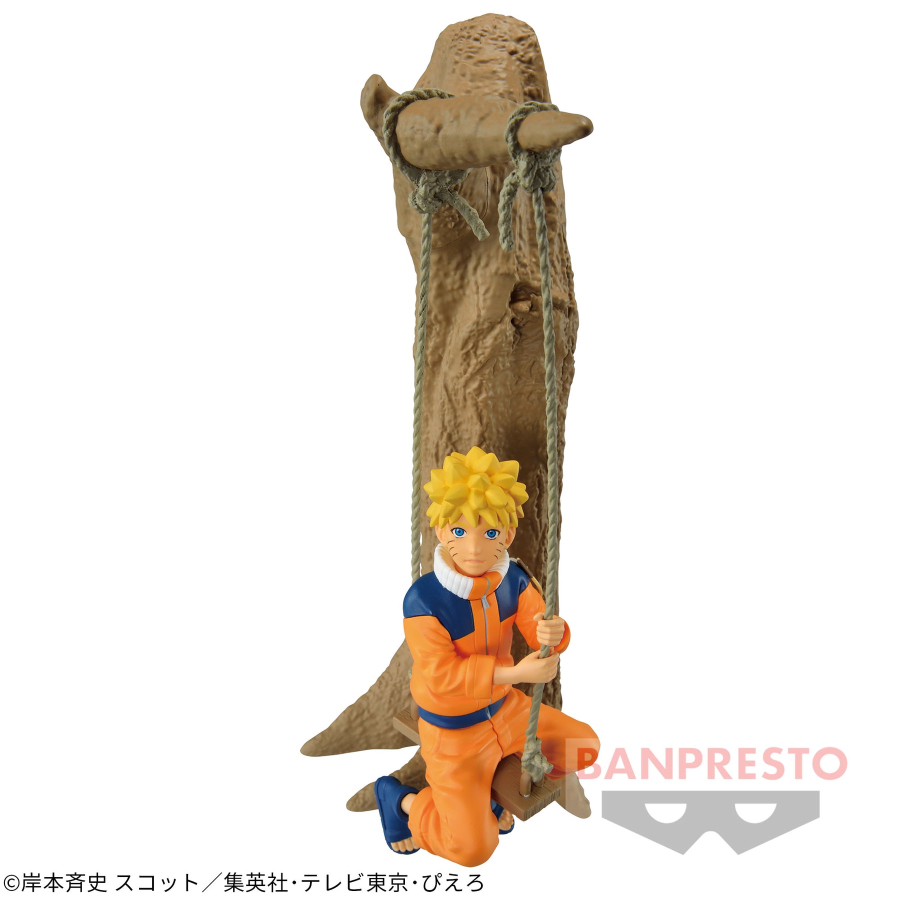 Naruto Uzumaki Criança 20th Anniversary Bandai Banpresto Action Figure