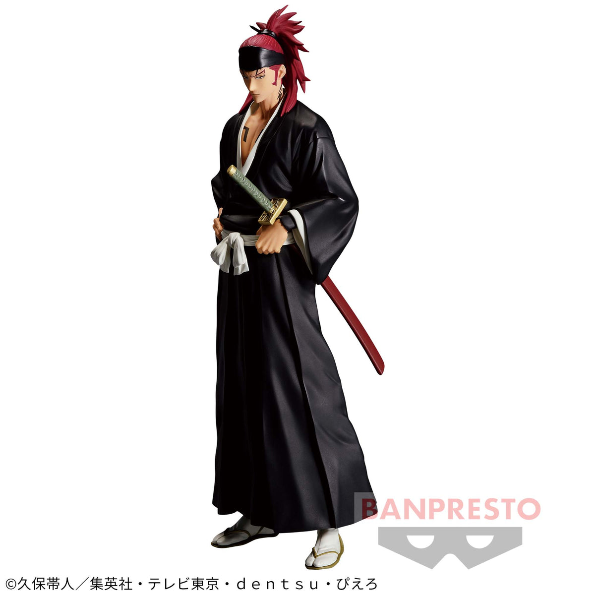 Renji Abarai Solid and Souls Bandai Banpresto Action Figure