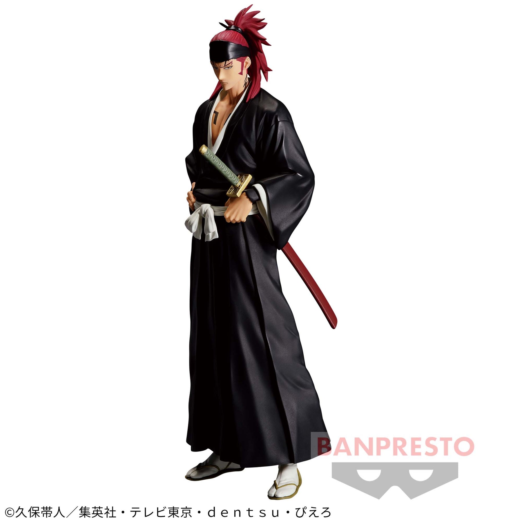 Renji Abarai Solid and Souls Bandai Banpresto Action Figure