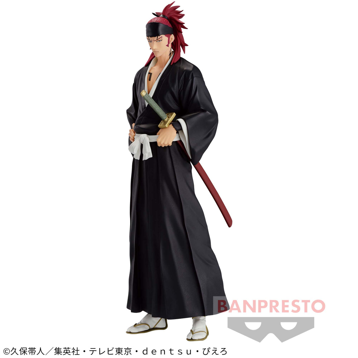 Renji Abarai Solid and Souls Bandai Banpresto Action Figure