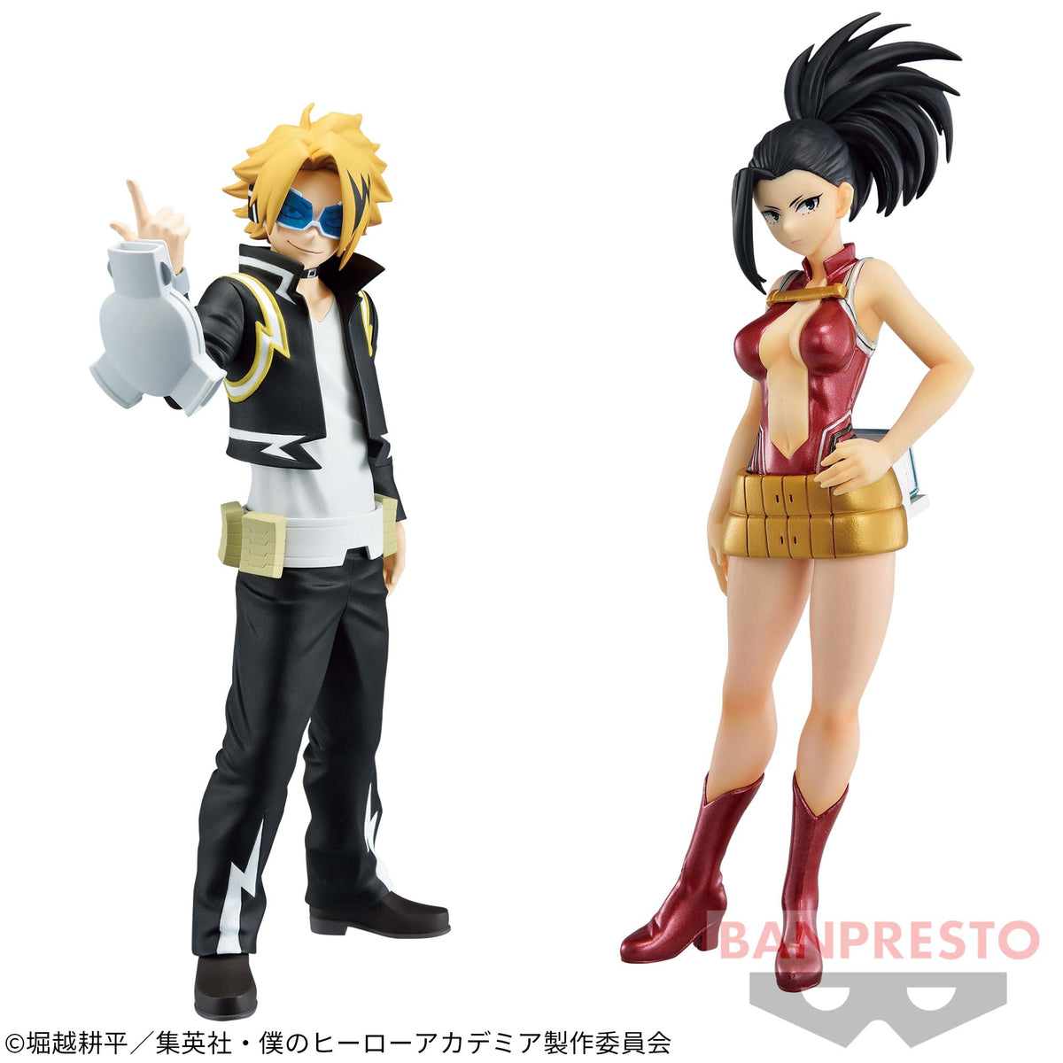 Denki Kaminari & Momo Yaoyorozu Age of Heroes Chargezuma & Creaty Bandai Banpresto Action Figure
