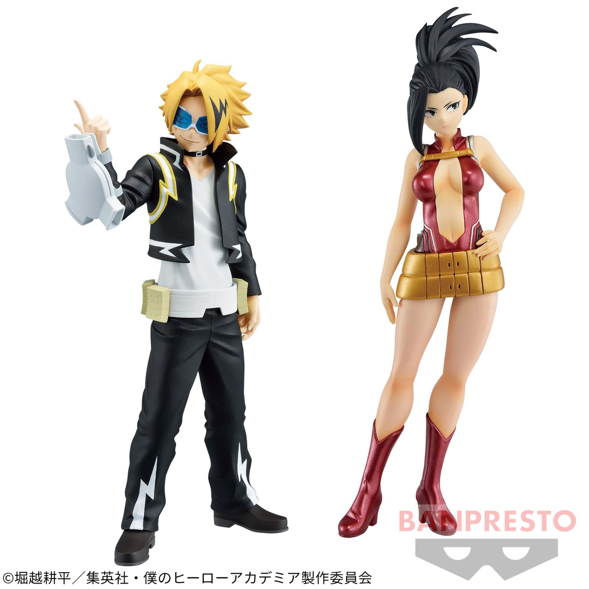 Denki Kaminari & Momo Yaoyorozu Age of Heroes Chargezuma & Creaty Bandai Banpresto Action Figure