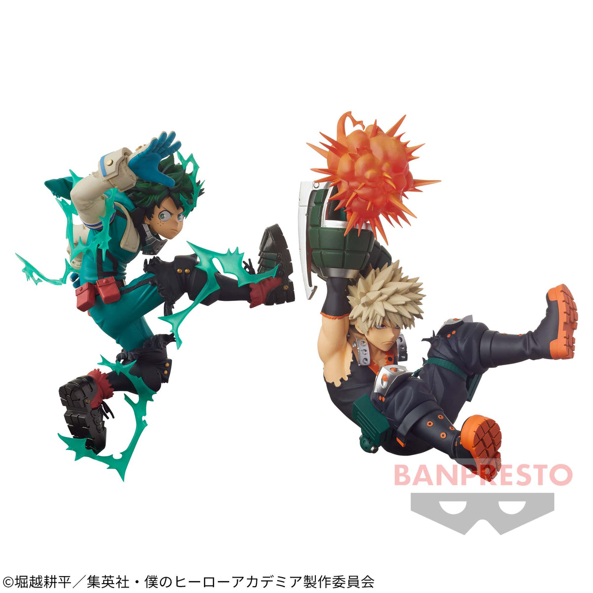 Izuku Midoriya & Katsuki Bakugo GiGO Limited Bandai Banpresto Action Figure