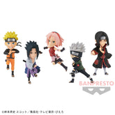 Set de Miniaturas Naruto Shippuden WCF Bandai Banpresto Action Figure