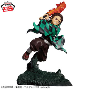Tanjiro Kamado Combination Battle Bandai Banpresto Action Figure