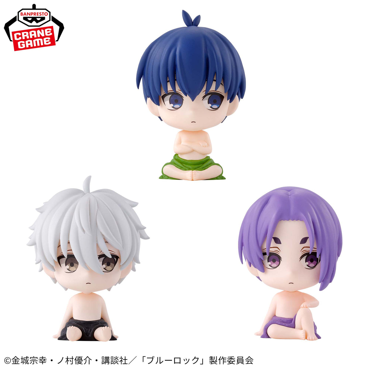 Set de Miniaturas Blue Lock Totonotta vol.1 Bandai Banpresto Action Figure