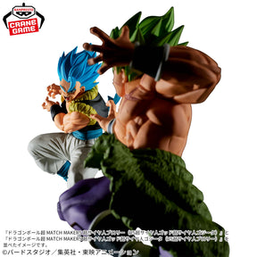 Gogeta Super Saiyajin Blue Match Makers (Vs Super Saiyajin Broly) Bandai Banpresto Action Figure
