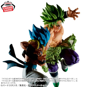 Super Saiyajin Broly Match Makers (Vs Gogeta Super Saiyajin Blue) Bandai Banpresto Action Figure