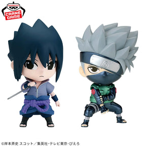 Uchiha Sasuke & Hatake Kakashi Repoprize Bandai Banpresto Action Figure