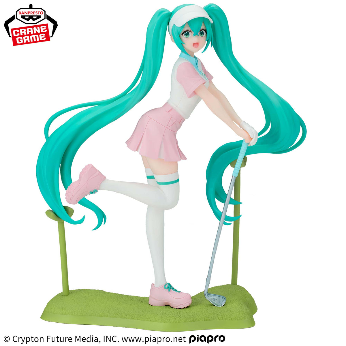 Hatsune Miku Holiday Memories Golfe Bandai Banpresto Action Figure