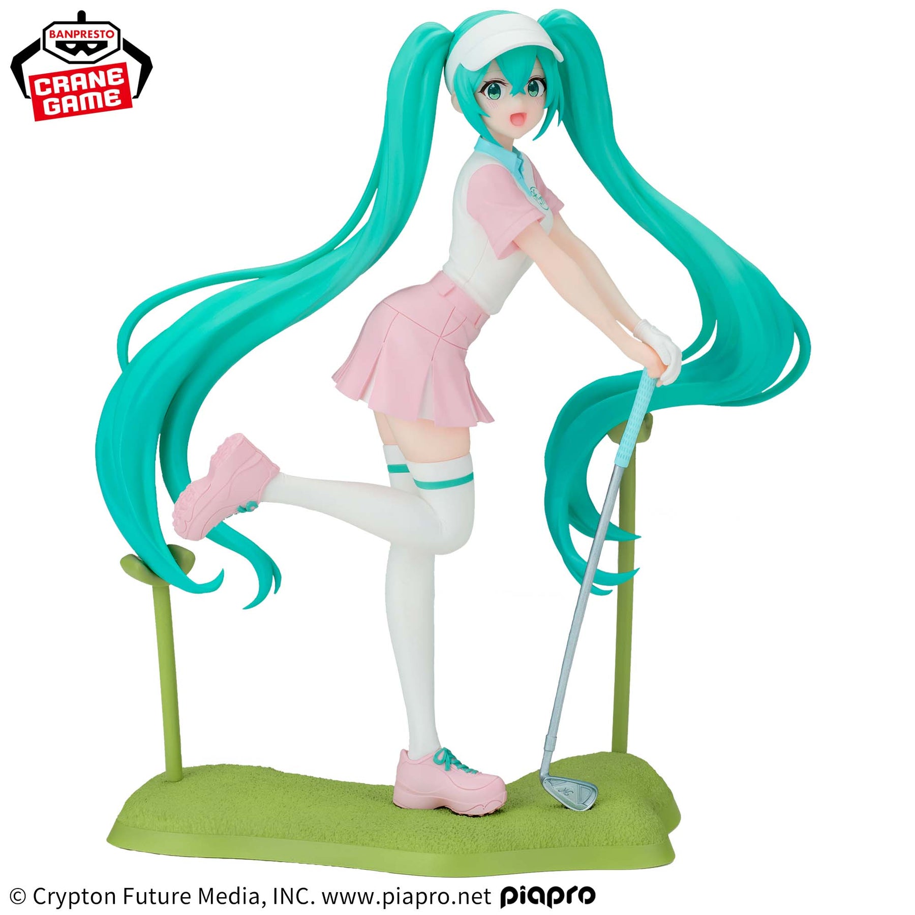 Hatsune Miku Holiday Memories Golfe Bandai Banpresto Action Figure